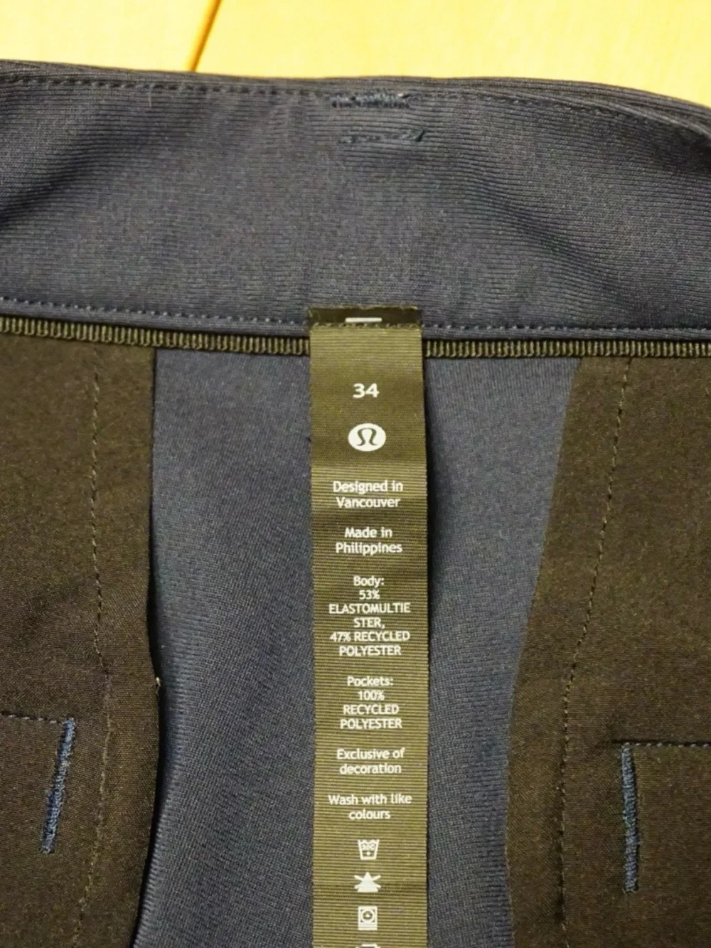lululemon athletica commission shorts men 34